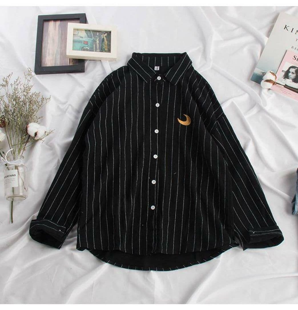 Producto Striped embroidered shirt