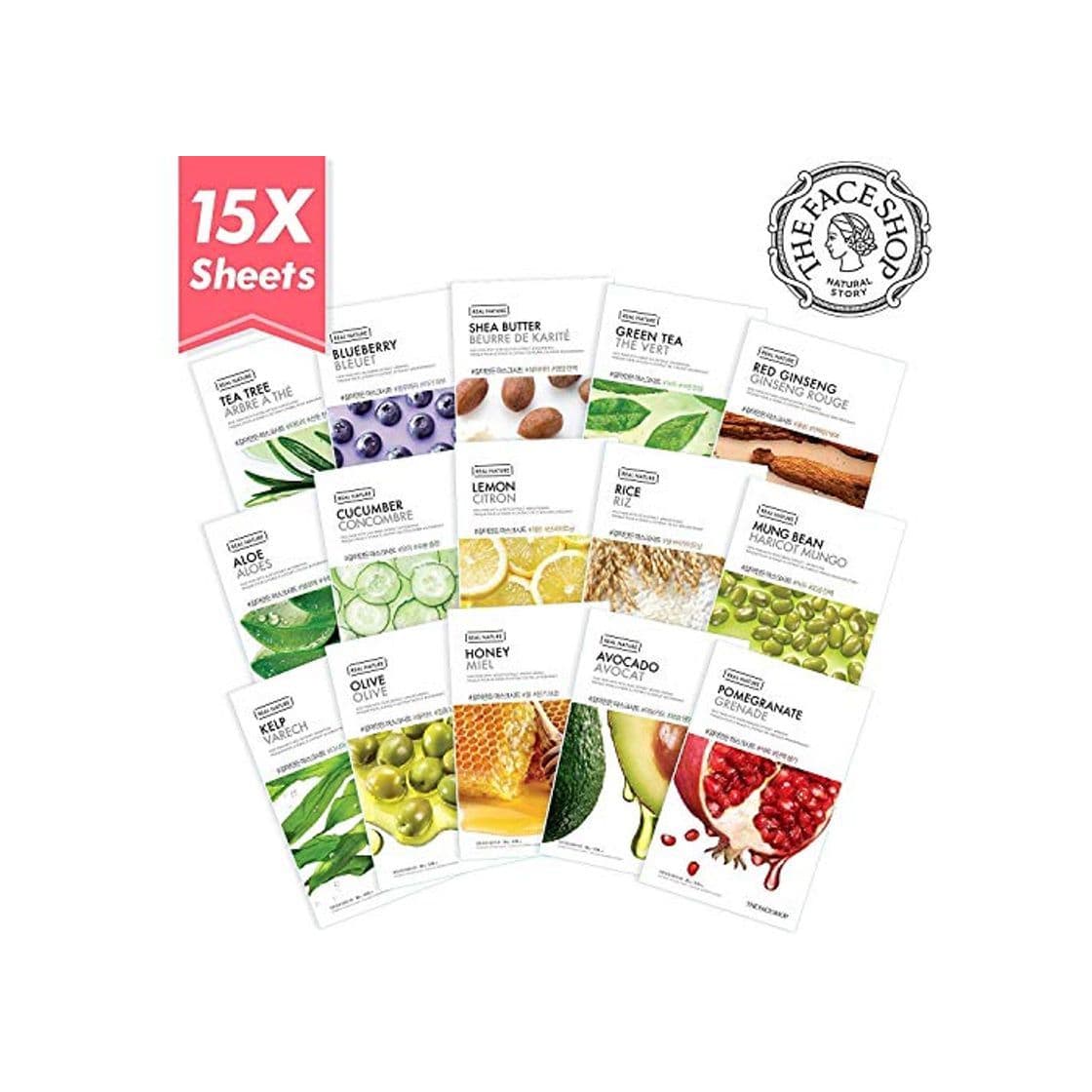 Beauty The Face Shop Facial Mask Sheets