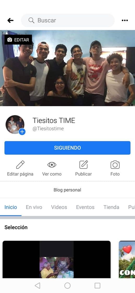 Moda Tiesitos TIME Una página propia, contenido entretenido