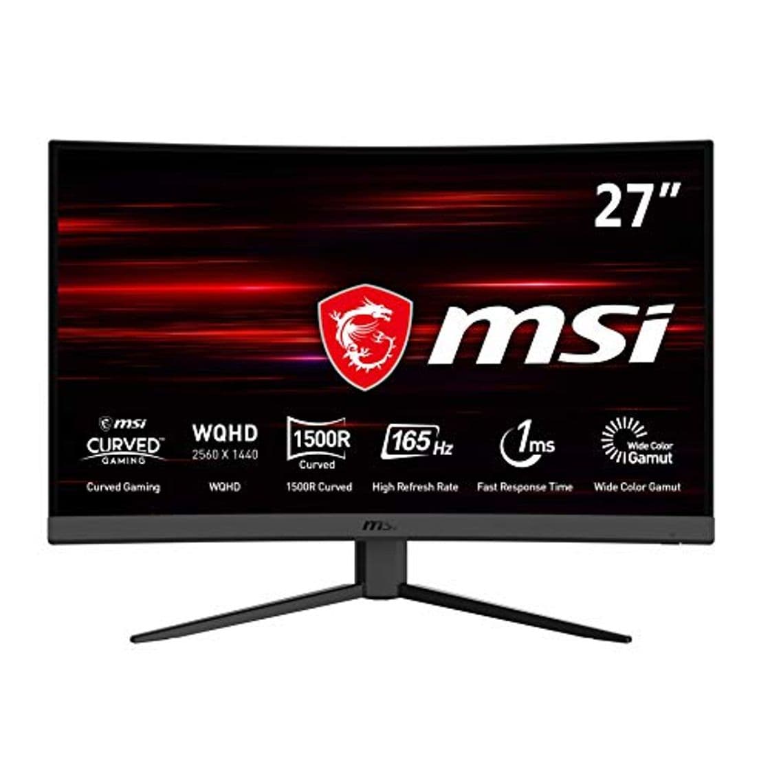 Producto MSI Optix G27CQ4 - Monitor Gaming Curvo 27" WQHD 165Hz