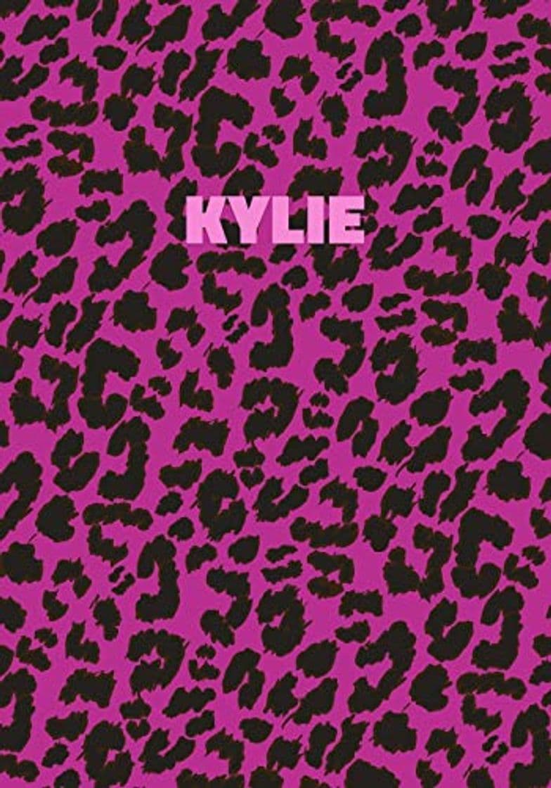 Producto Kylie: Personalized Pink Leopard Print Notebook