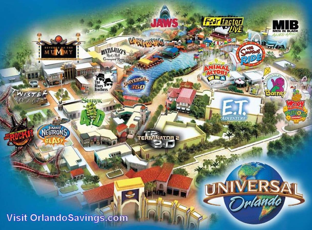 Lugar Universal Studios Florida