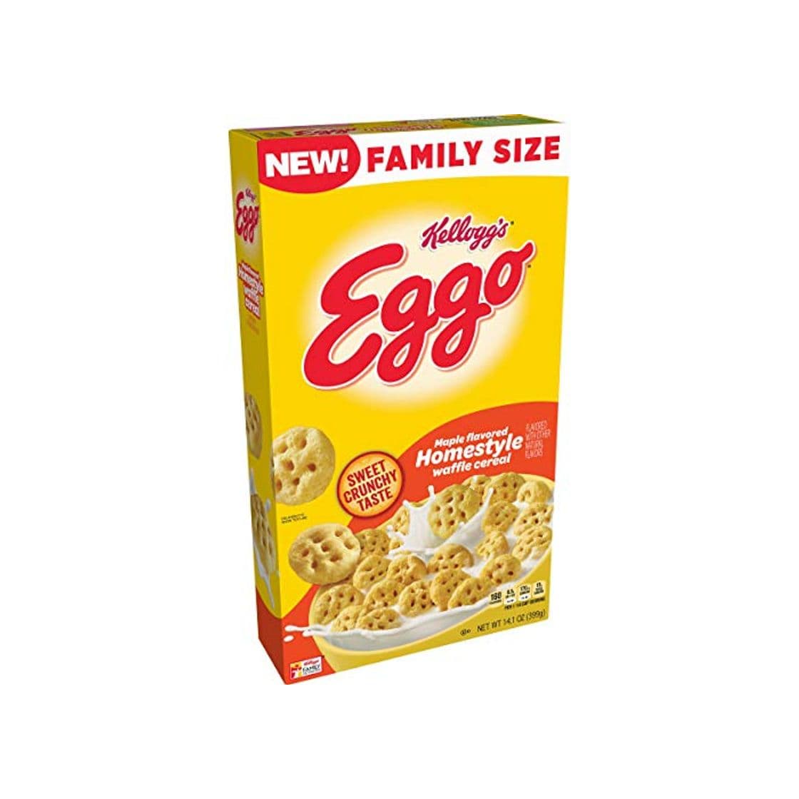 Producto KELLOGG'S EGGO MAPLE WAFFLE CEREAL 399 GR