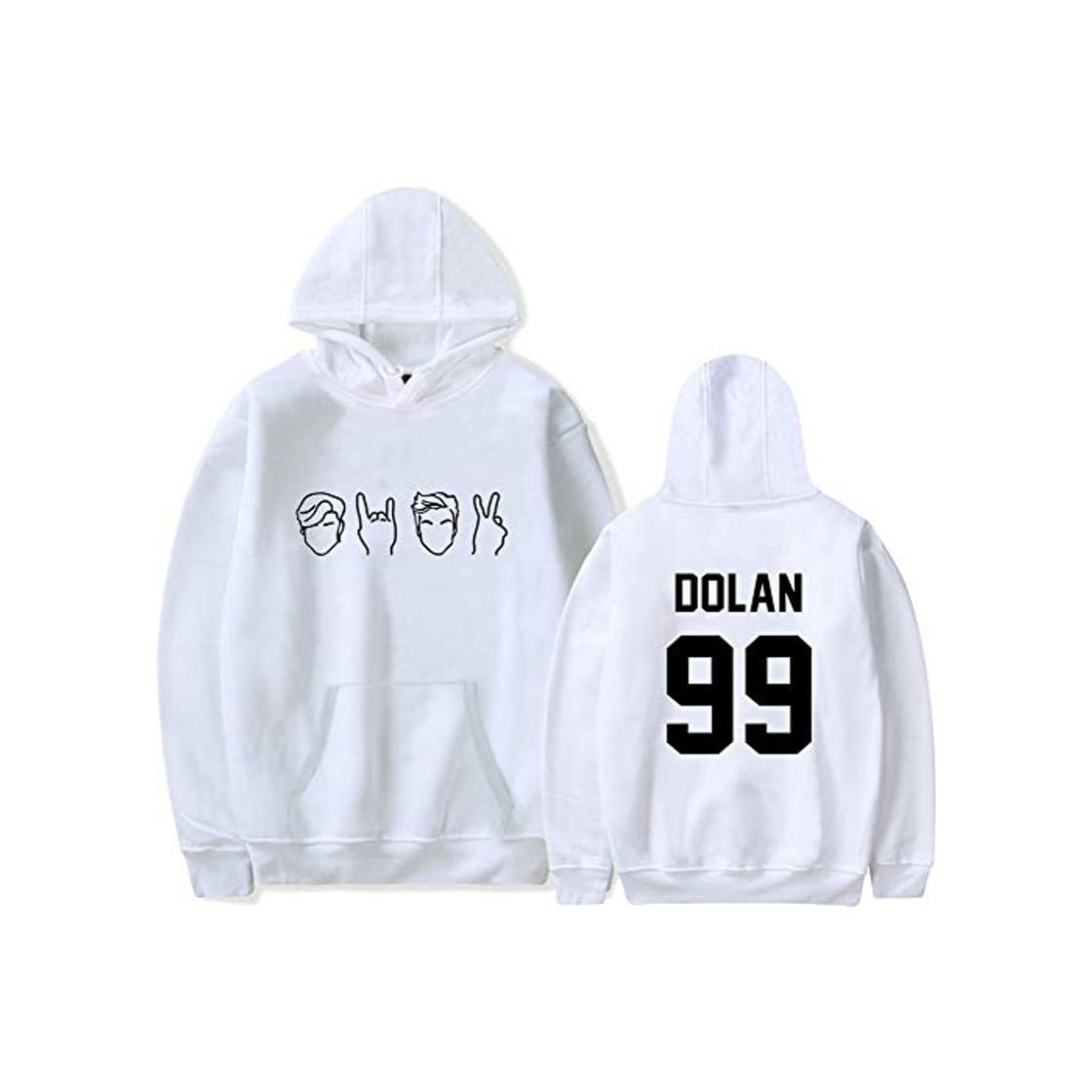 Producto Dolan Twins Sudadera con Capucha Unisex Hoodie Sweatshirt Manga Larga de Sudadera Unisex Sweatshirt