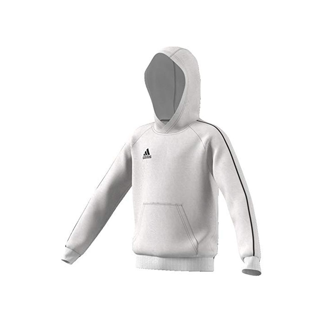 Product adidas Core 18 Hoody Sudadera con Capucha, Niños, White