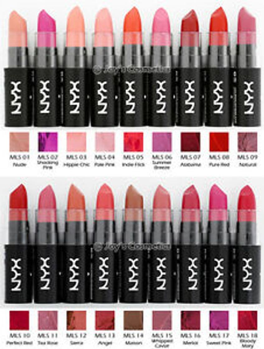 Product Labial mate Matte Lipstick