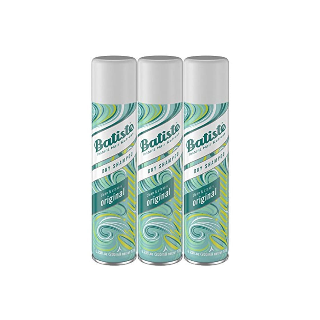 Beauty Batiste Dry Shampoo, Original, 3 Count