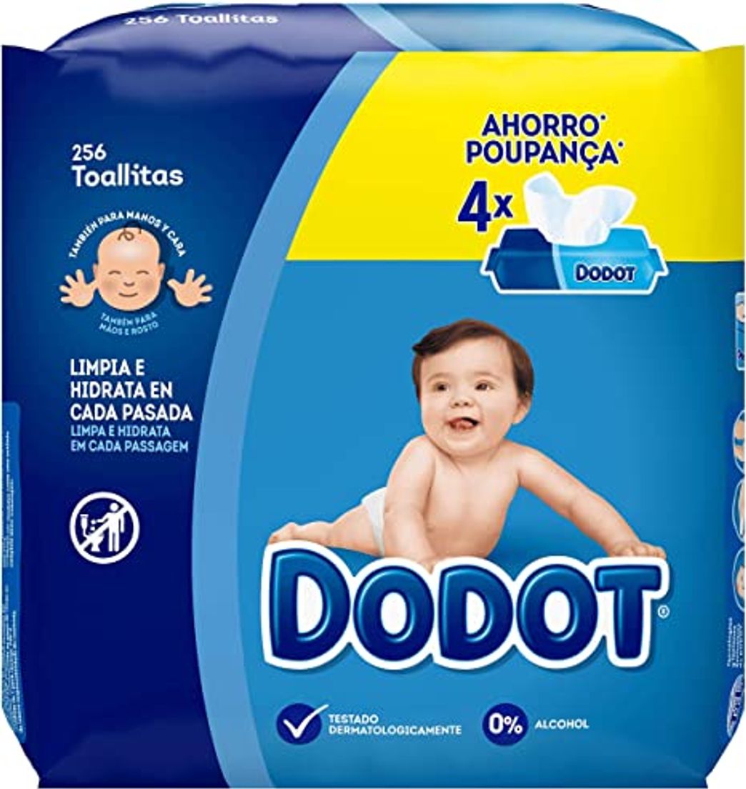 Producto Dodot Toallitas para Bebé 15 Paquetes de 64 Unidades