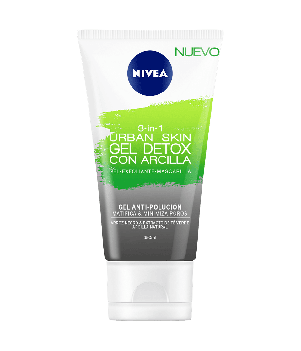 Moda Gel Limpiador Nivea Detox con Arcilla