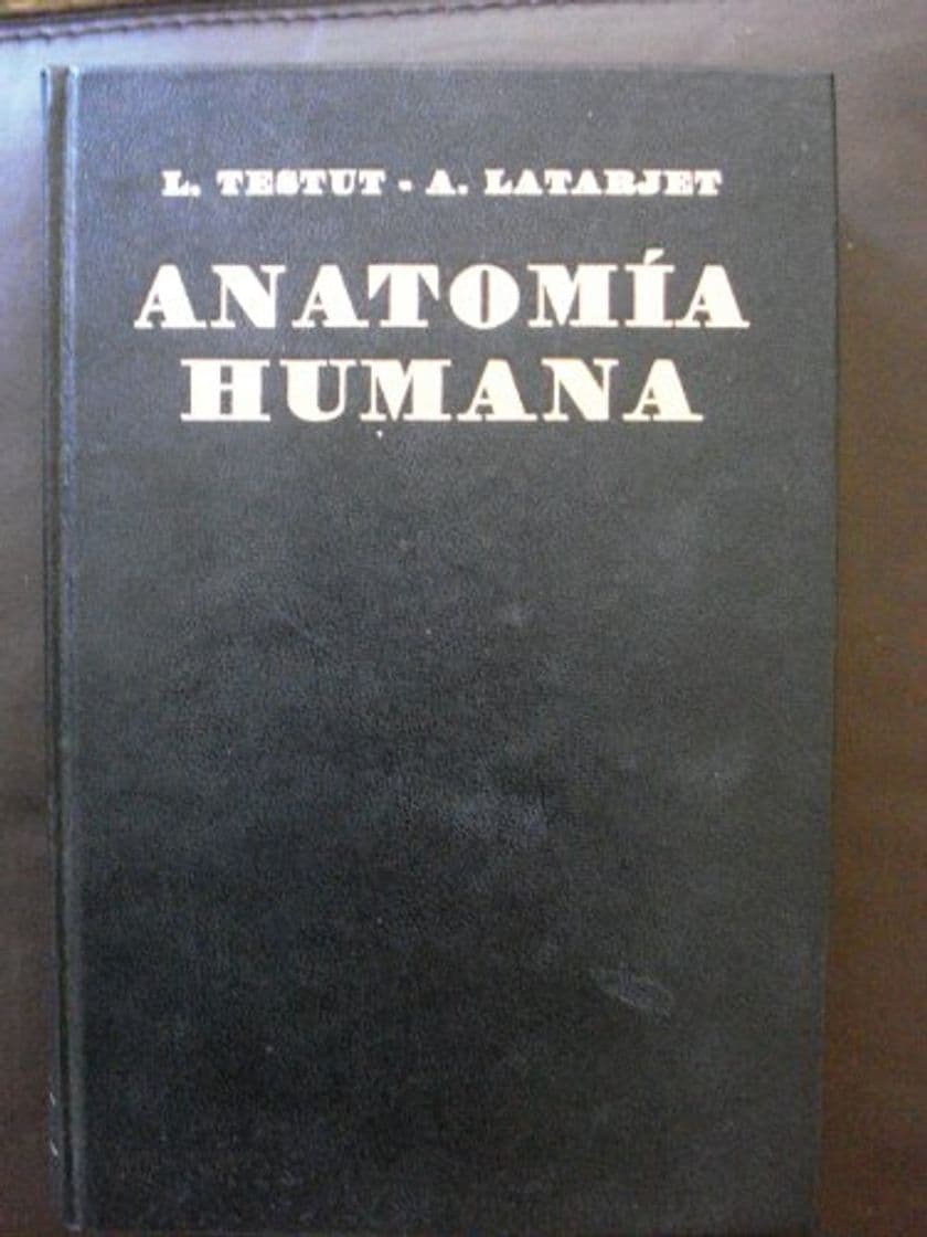 Libro Tratado de anatomia humana; t