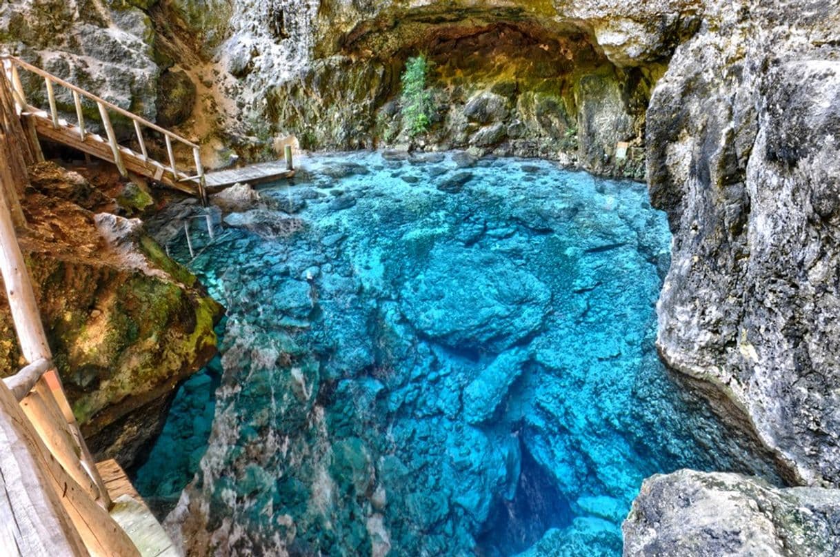 Lugar Hoyo azul