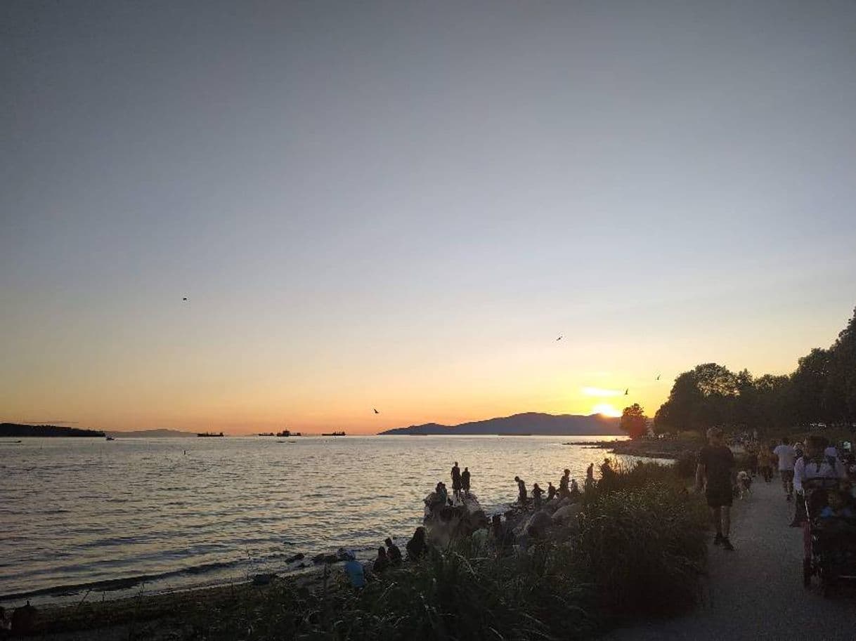 Lugar English Bay Beach