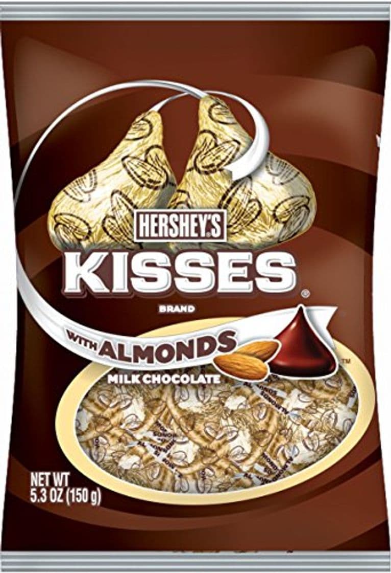 Product Besos de Hershey 's Chocolate con leche con almendras 150 g