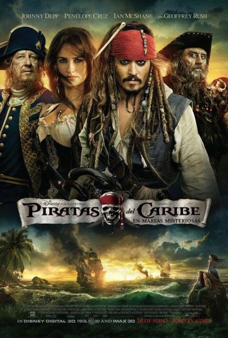 Moda Piratas do Caribe 4 - Navegando em águas misteriosas