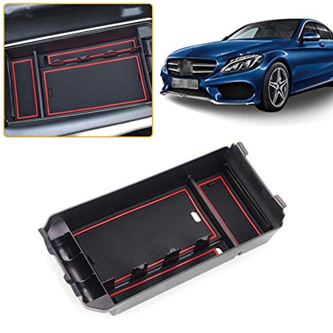 Product SIGHILL QI Cargador de coche inalámbrico Mercedes Benz Accesorios para Clase C