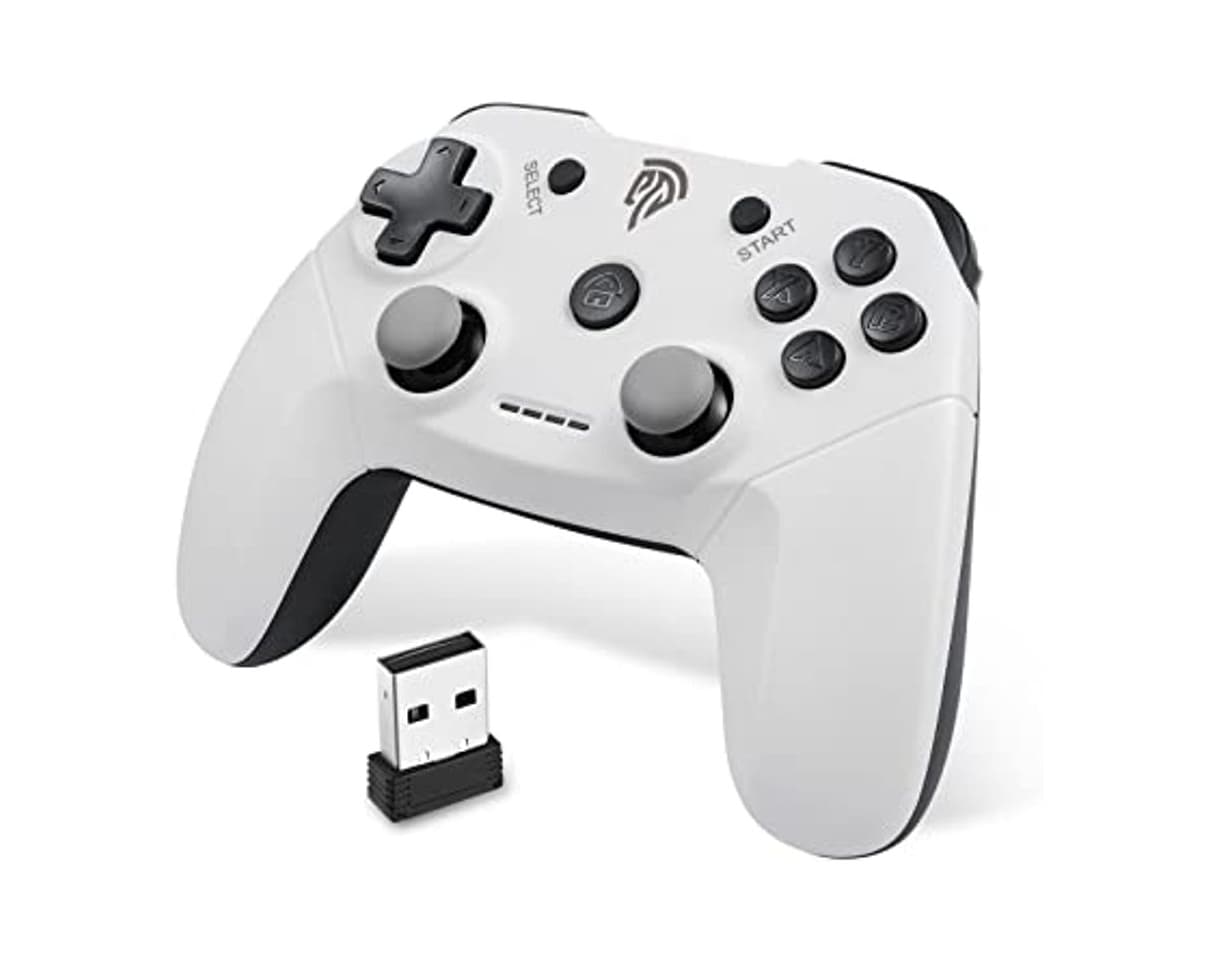 Producto Mando Inalámbrico, [Regalos] EasySMX 2.4G Wireless Gamepad, Controller Wireless Incorporado Bateria con