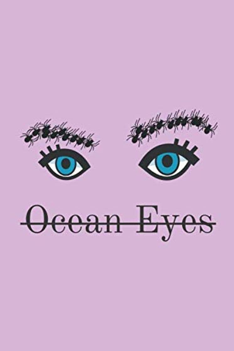 Book Ocean Eyes: Cute Billie Eilish Lined Notebook, Diary, Journal