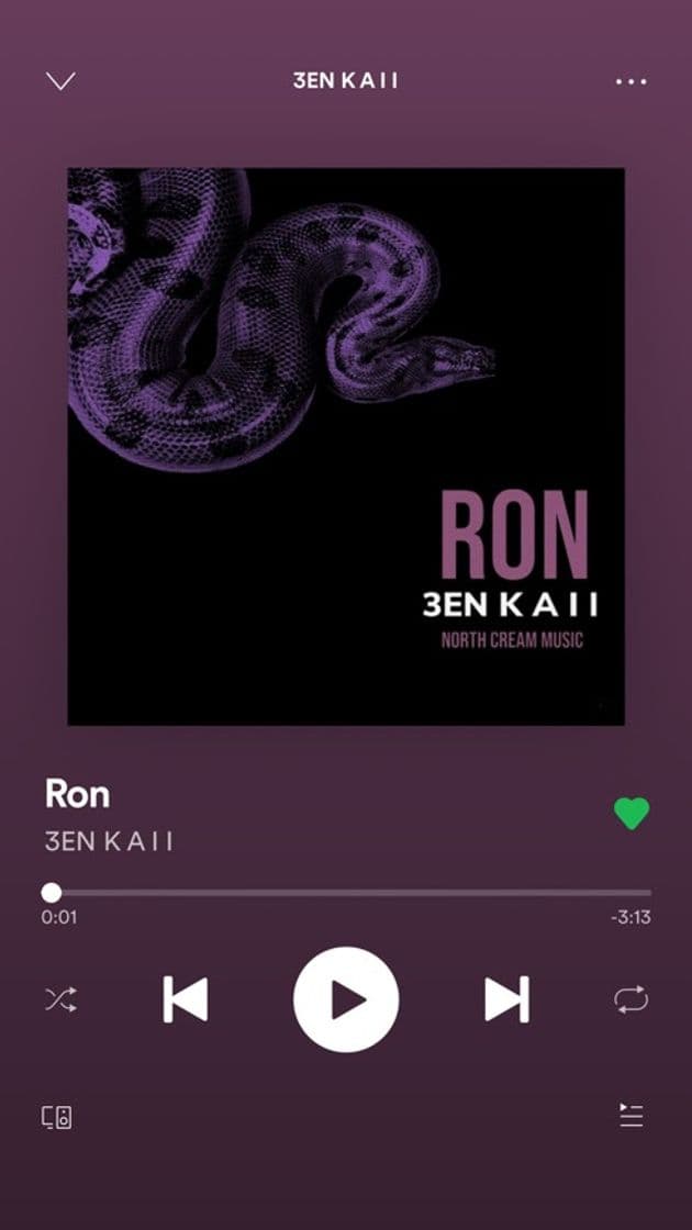 Music Ron - 3EN K A I I, de mis canciones favoritas ❤️