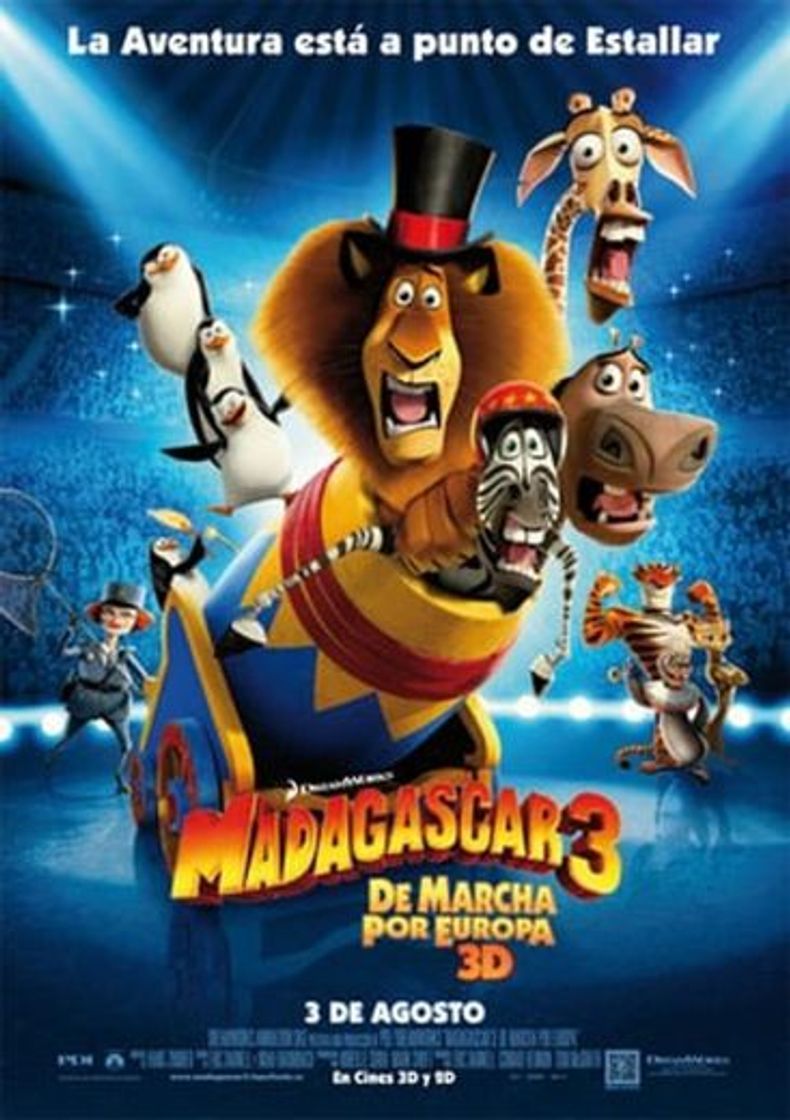 Película Madagascar 3: Europe's Most Wanted