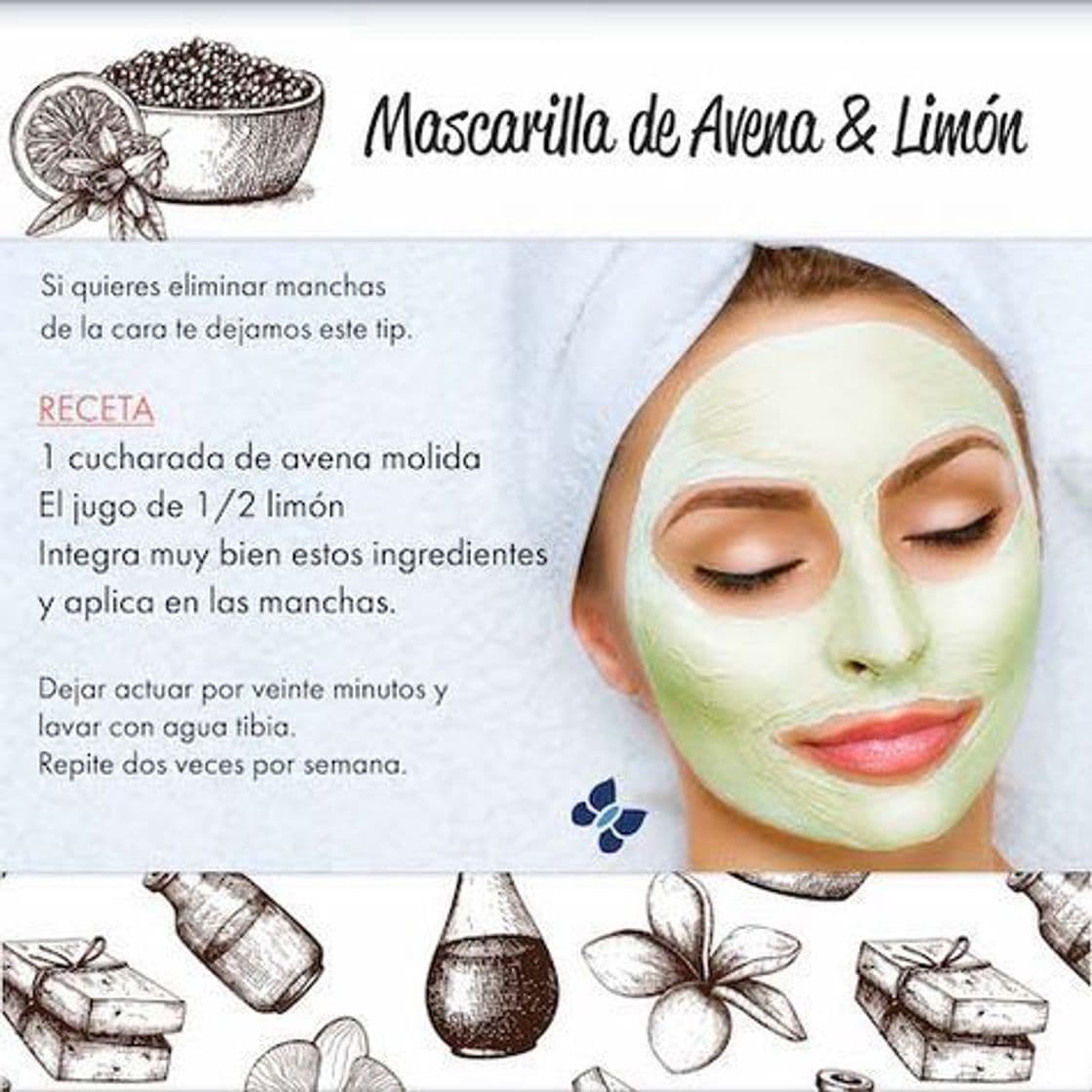 Moda Ahora para eliminar manchas de la cara, una mascarilla de avena y ...