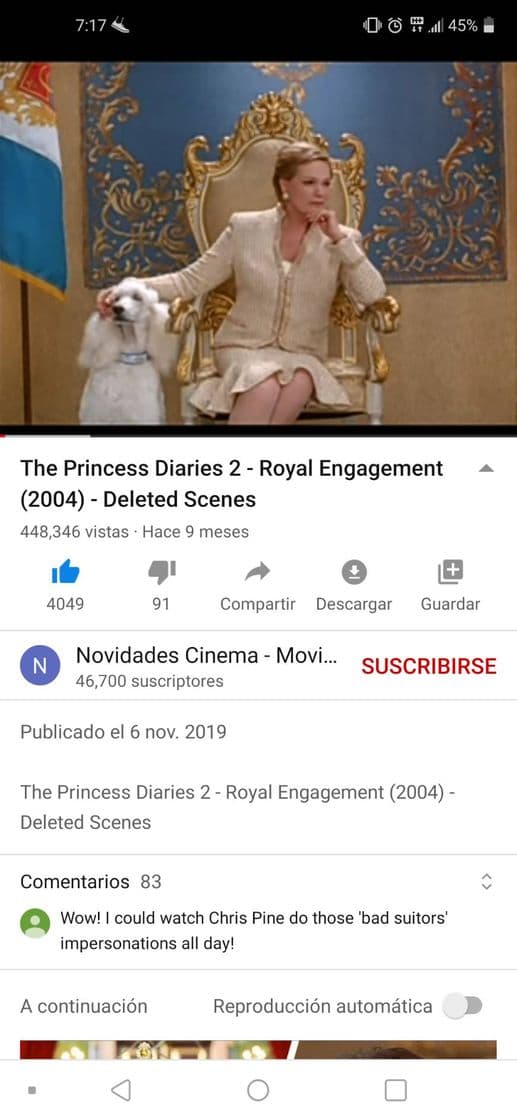 Fashion The Princess Diaries 2, escenas eliminadas 👑 