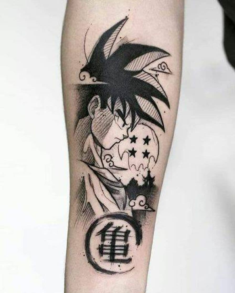 Moda Tatuaje de dragon ball 