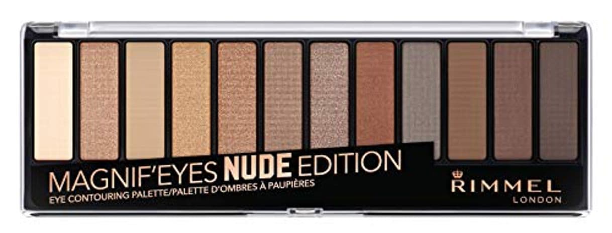 Belleza Rimmel London Magnifeyes Palette Nude Edition Paleta de Sombras Tono 1-100 gr