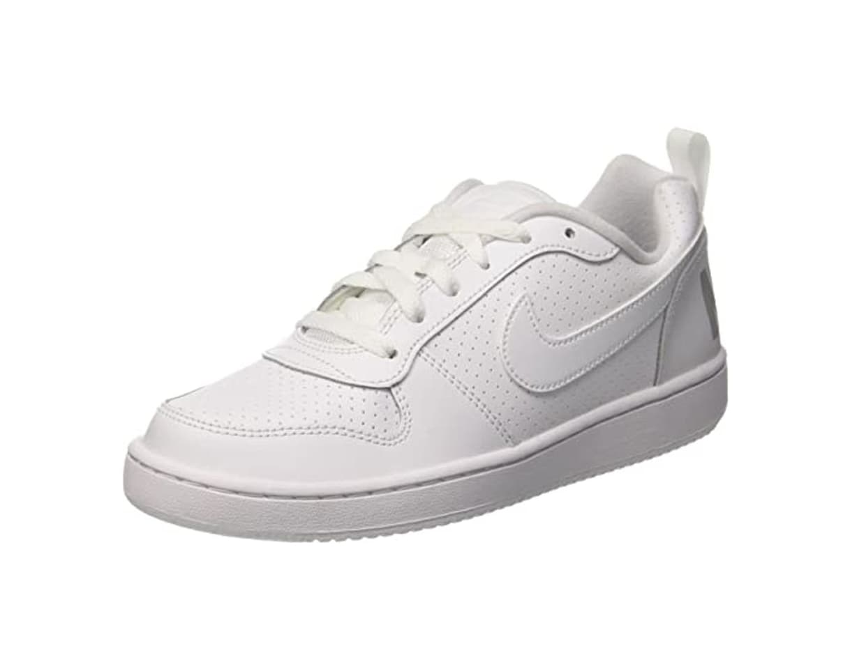 Fashion Nike Court Borough Low 2, Zapatillas de Baloncesto para Hombre, Blanco