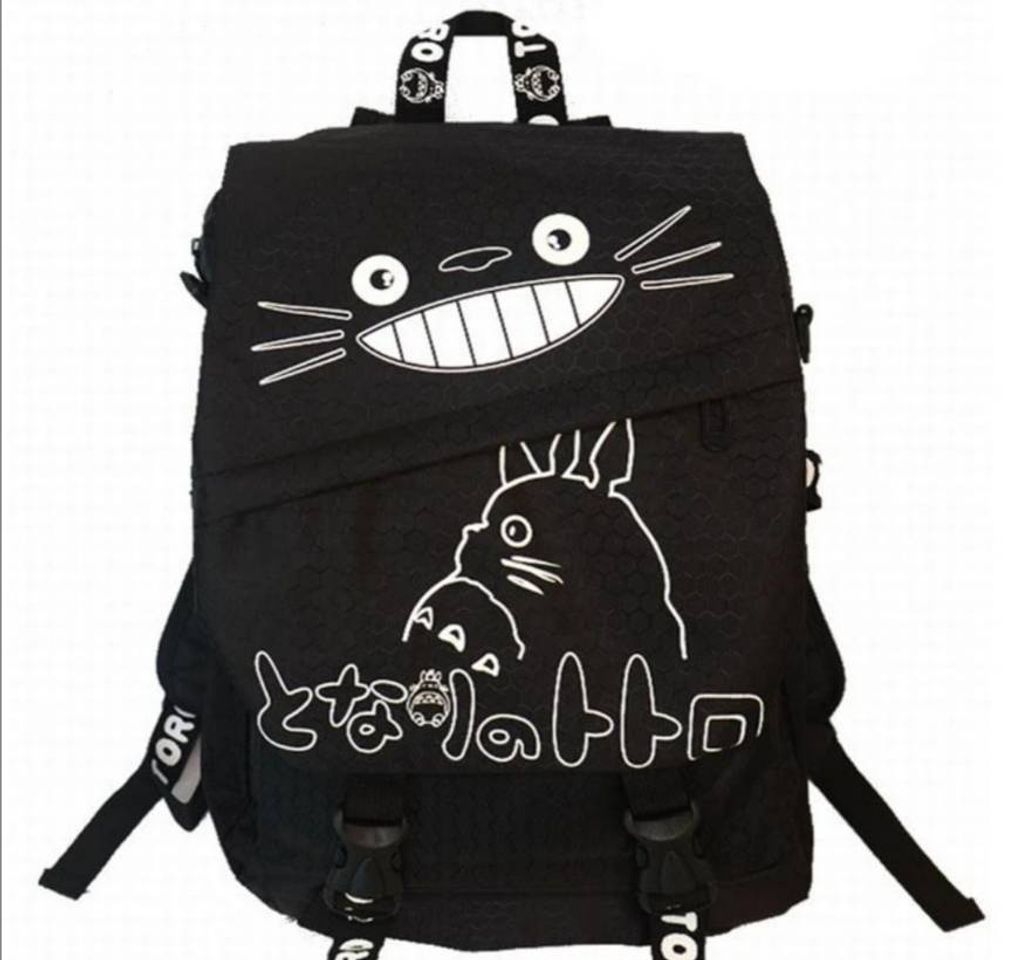 Moda Mochila Print de Totoro 