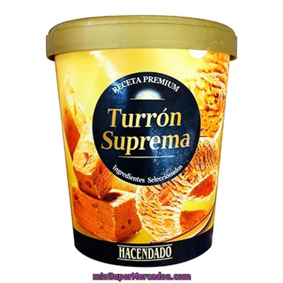 Producto Hacendado Helado turron 