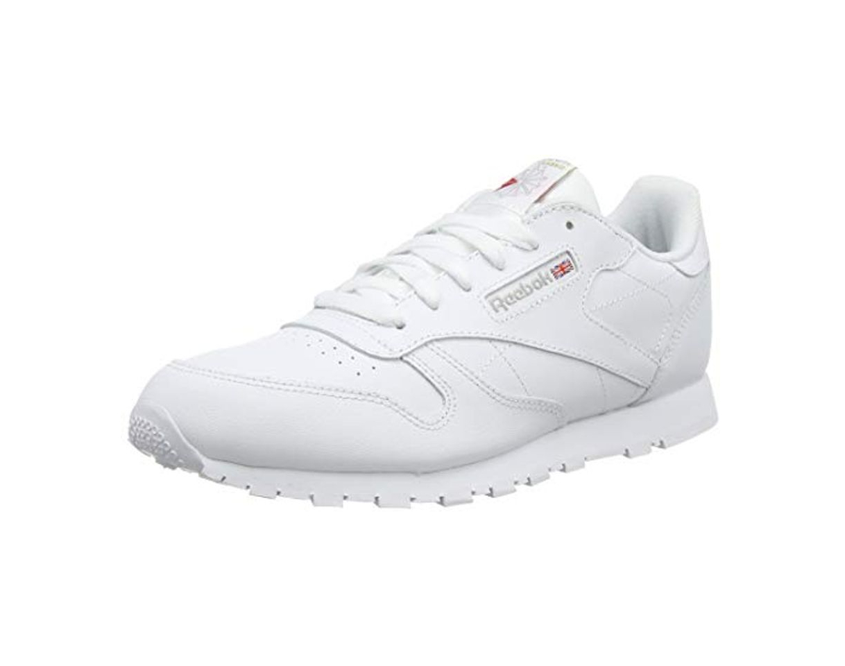 Fashion Reebok Classic Leather - Zapatillas de cuero para hombre, color blanco