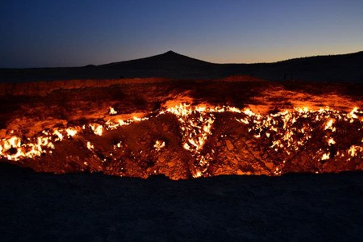 Lugar Puerta del Infierno, Turkmenistán 🇹🇲