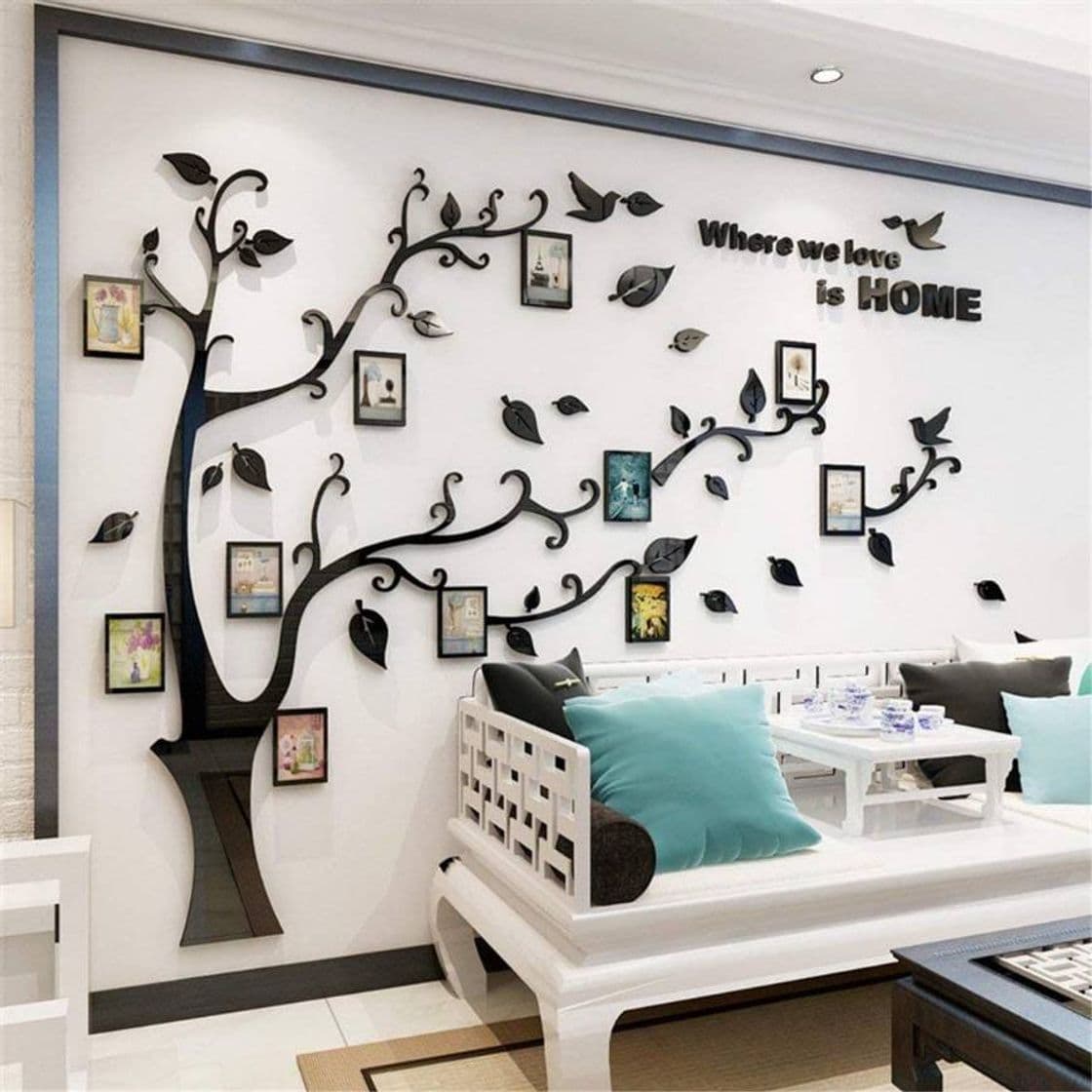 Moda Adhesivo decorativo para pared con diseño de árbol