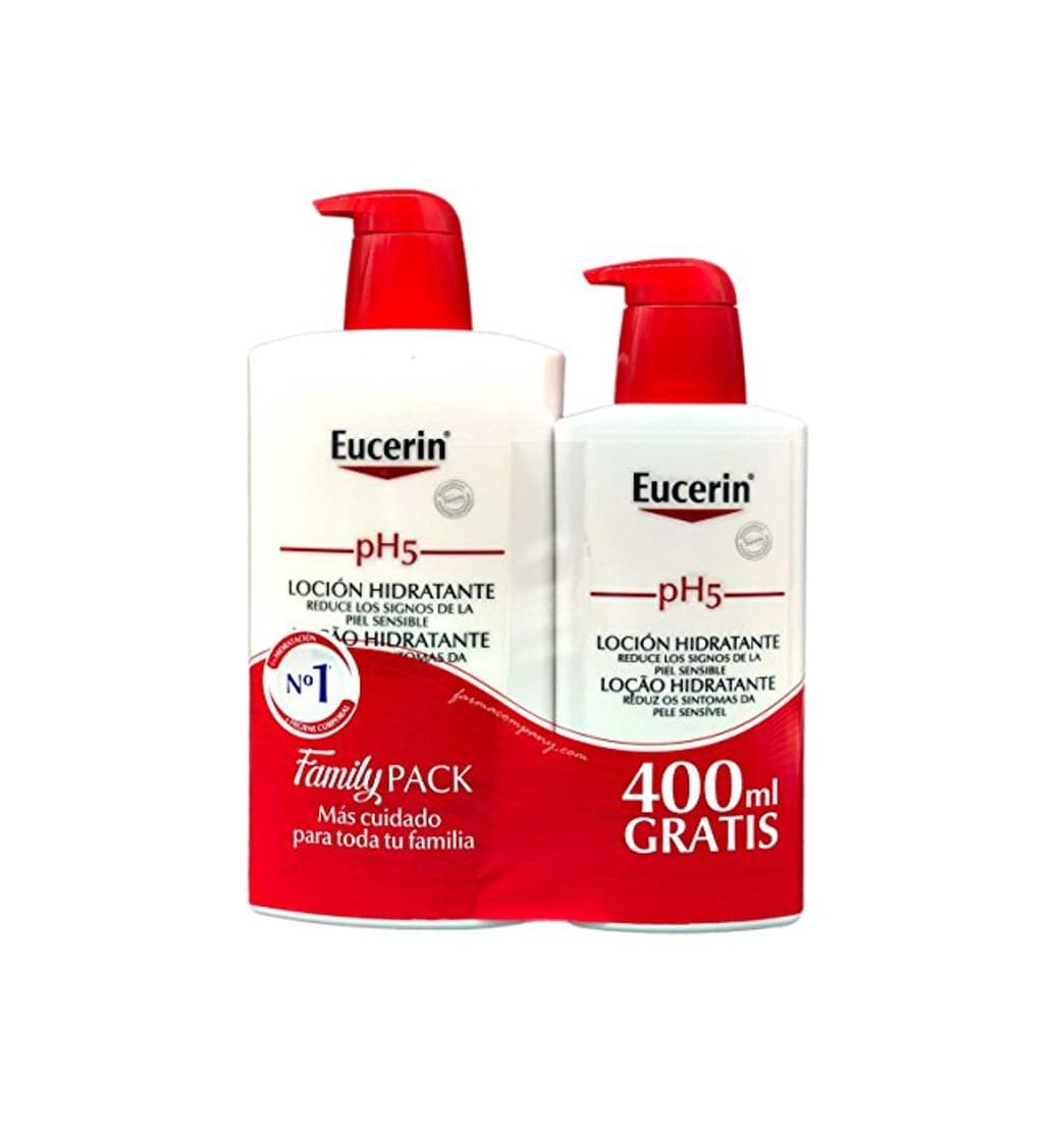 Beauty Eucerin Family Pack Ph5, Locion 1000 ml y Locion 400 ml