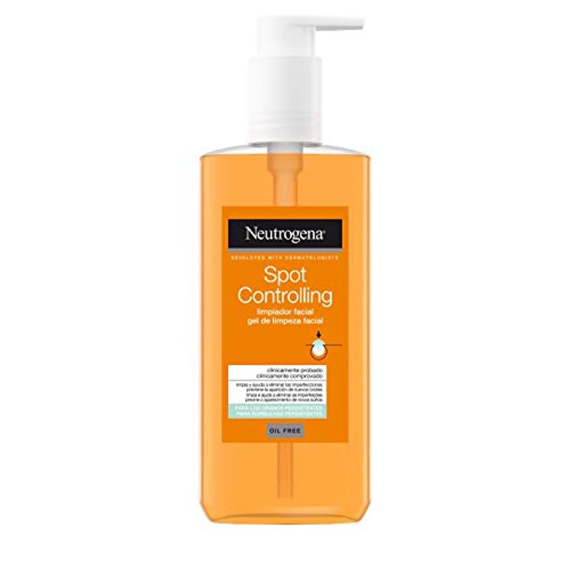 Lugar Neutrogena Spot Controlling Acne Limpiador