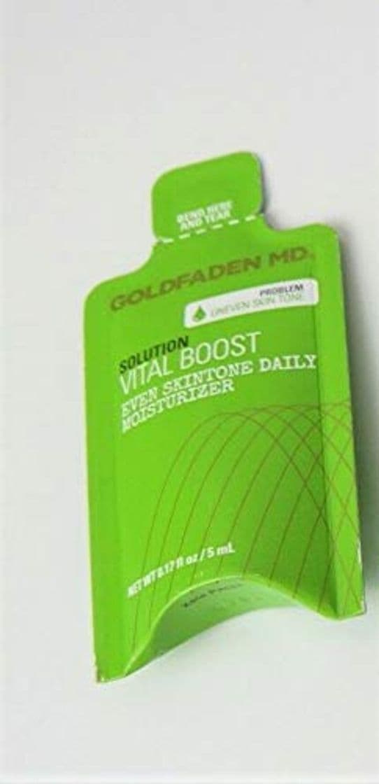 Producto Goldfaden MD Vital Boost Incluso Skintone Humectante diario 2 x 5 ml Tamaño de viaje