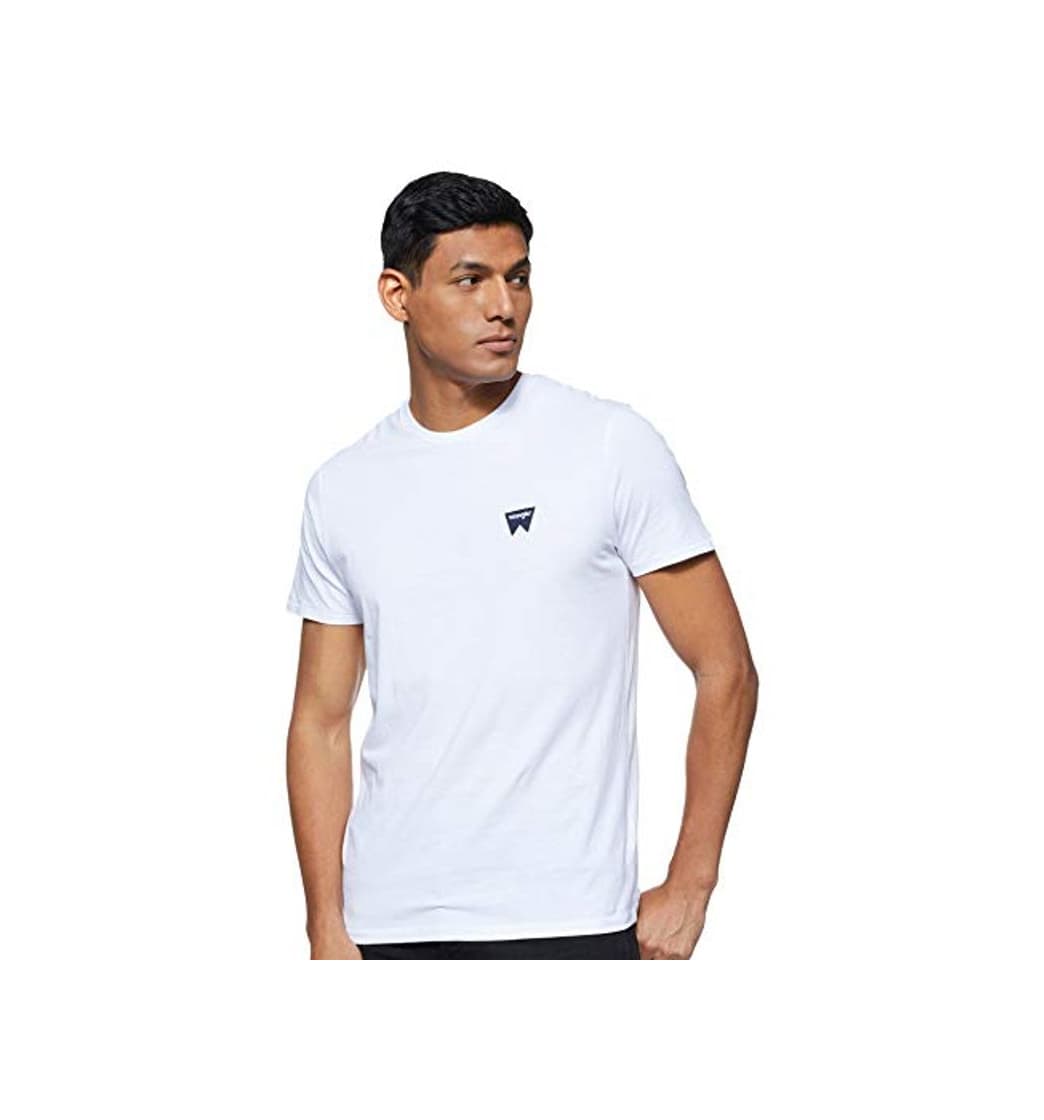 Moda Wrangler Sign Off tee Camiseta, Blanco