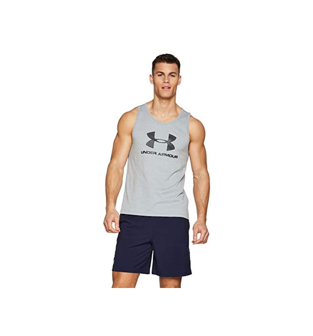 Fashion Under Armour Sportstyle Camiseta sin Mangas con Logotipo, Ropa Deportiva para Hombres