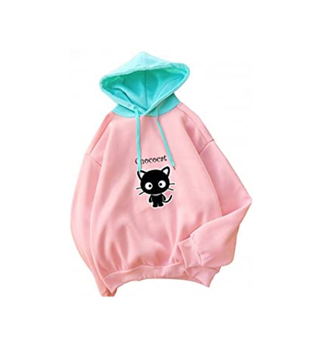 Product ZJSWCP Sudadera Sudaderas con Capucha para Mujer Moda Harajuku Sudaderas de Manga