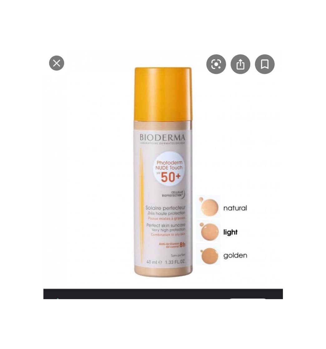 Product Buy Bioderma Photoderm Nude Touch SPF50