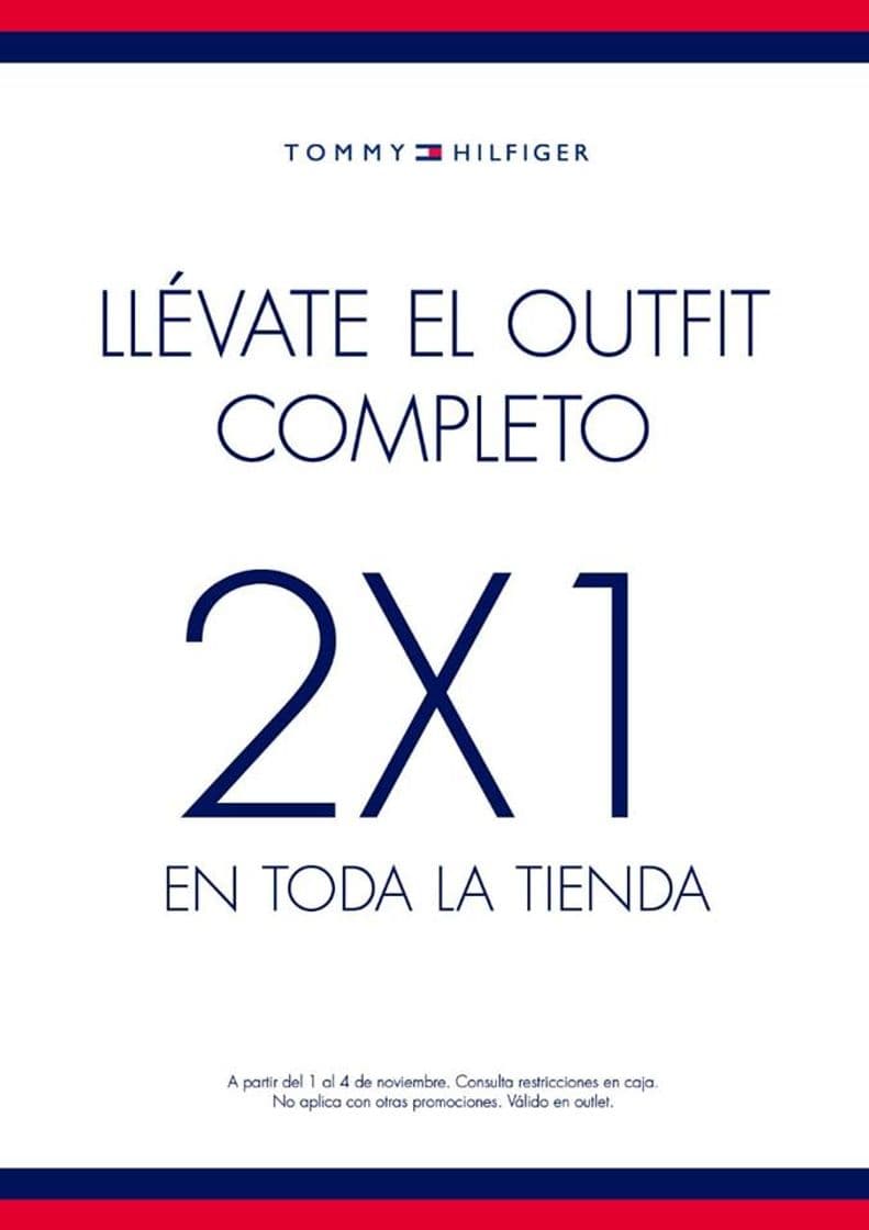 Fashion 2x1 en tommy hilfiger