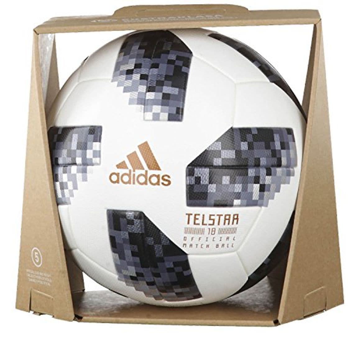 Producto adidas World Cup Knock Out - Balón de fútbol, Textured, Termoplástico de