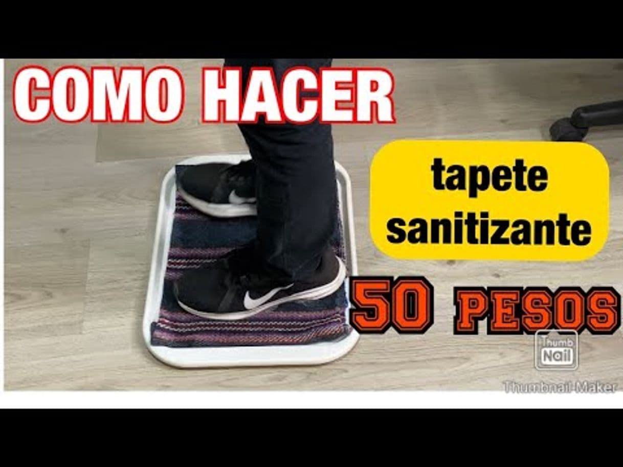 Fashion Tapete Sanitizante cómo hacer uno económico y sencillo - YouTube