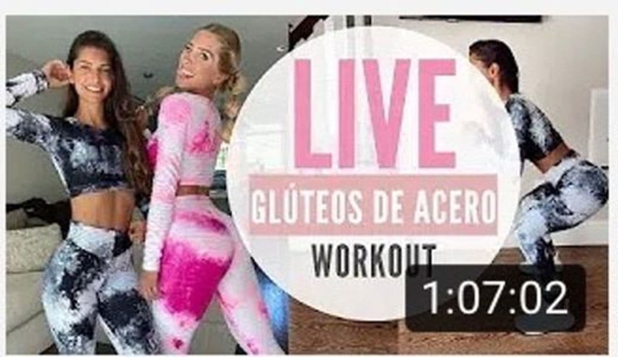 Moda GLÚTEOS DE ACERO | LIVE WORKOUT - YouTube