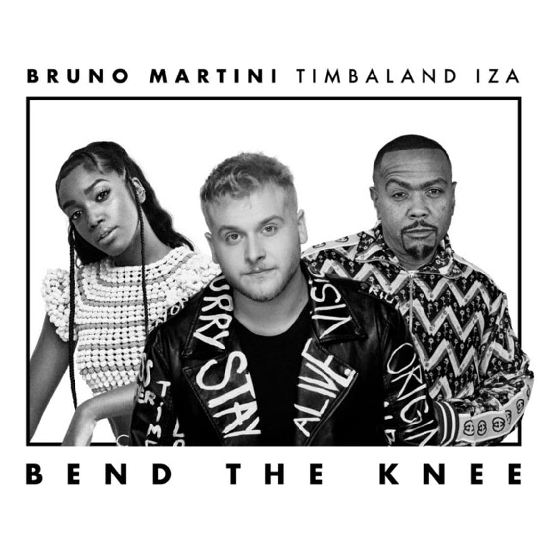 Canción Bruno Martini, Iza,Timbaland - Bend The Knee