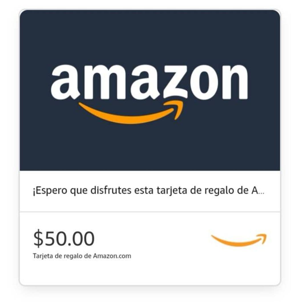 Moda Amazon GifCard $10