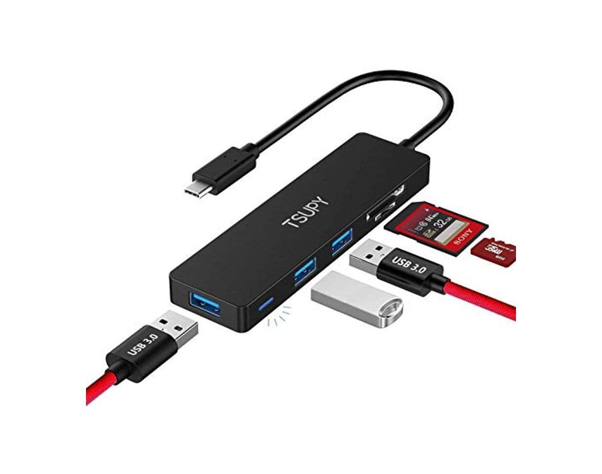 Product TSUPY HUB USB C 5 en 1