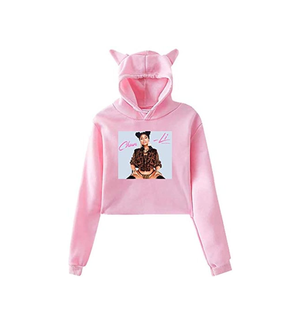 Producto Blusa de Manga Larga Women's Cat Ear Hoodie Long Sleeve Hooded Nicki