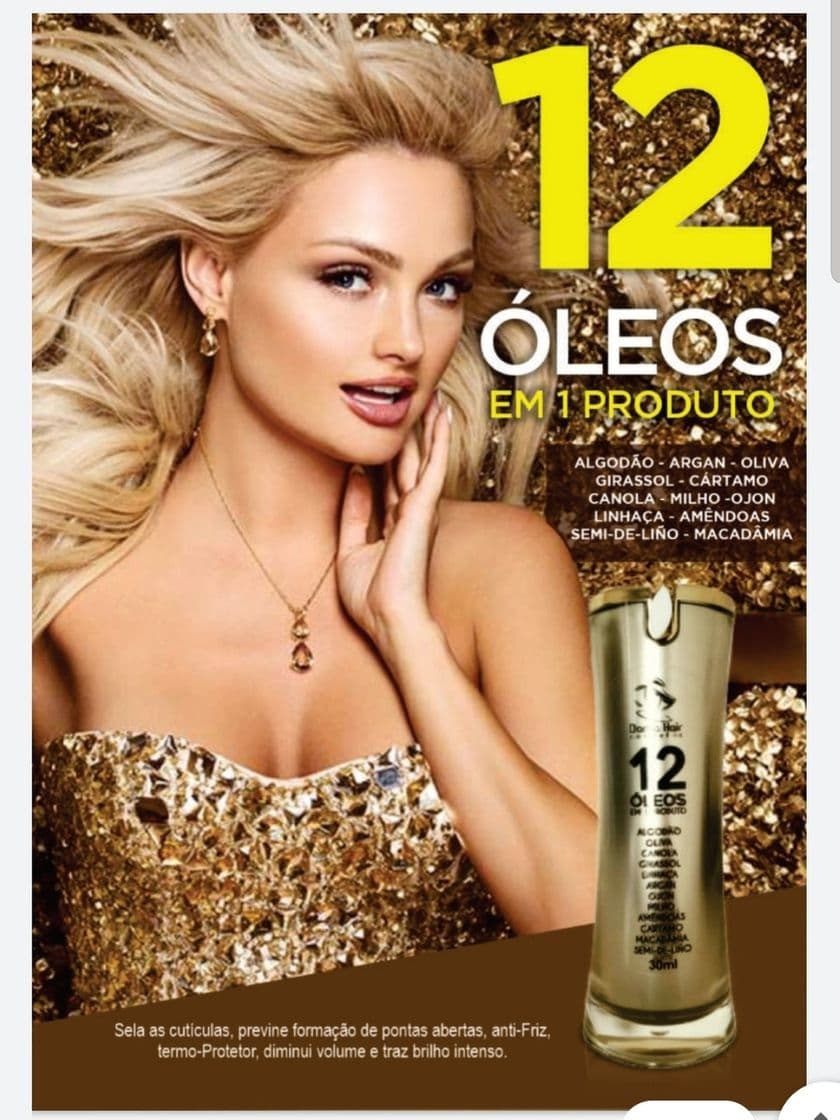 Producto Reparador De Pontas 12 Óleos Dama Hair Cosmeticos - R$ 69