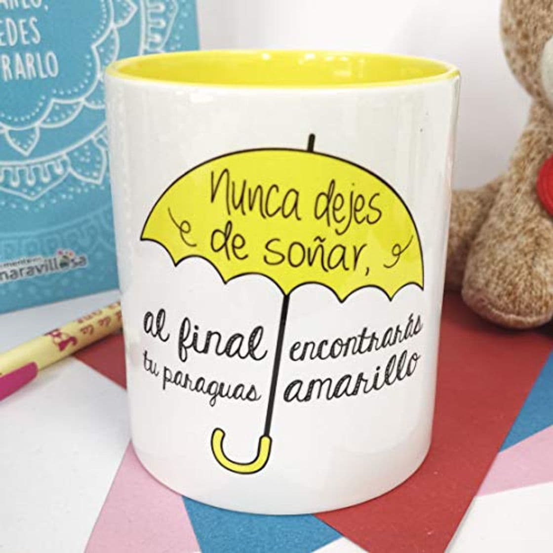 Producto La Mente es Maravillosa - Taza con Frase y dibujo. Regalo original